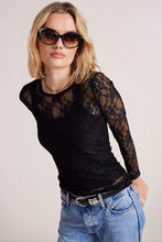 Load image into Gallery viewer, Bobi - Long Sleeve Slim Tee -  Black