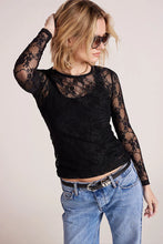 Load image into Gallery viewer, Bobi - Long Sleeve Slim Tee -  Black