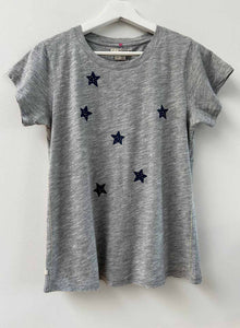 Label + Thread - Ava Graphic Tee - Grey Starburst