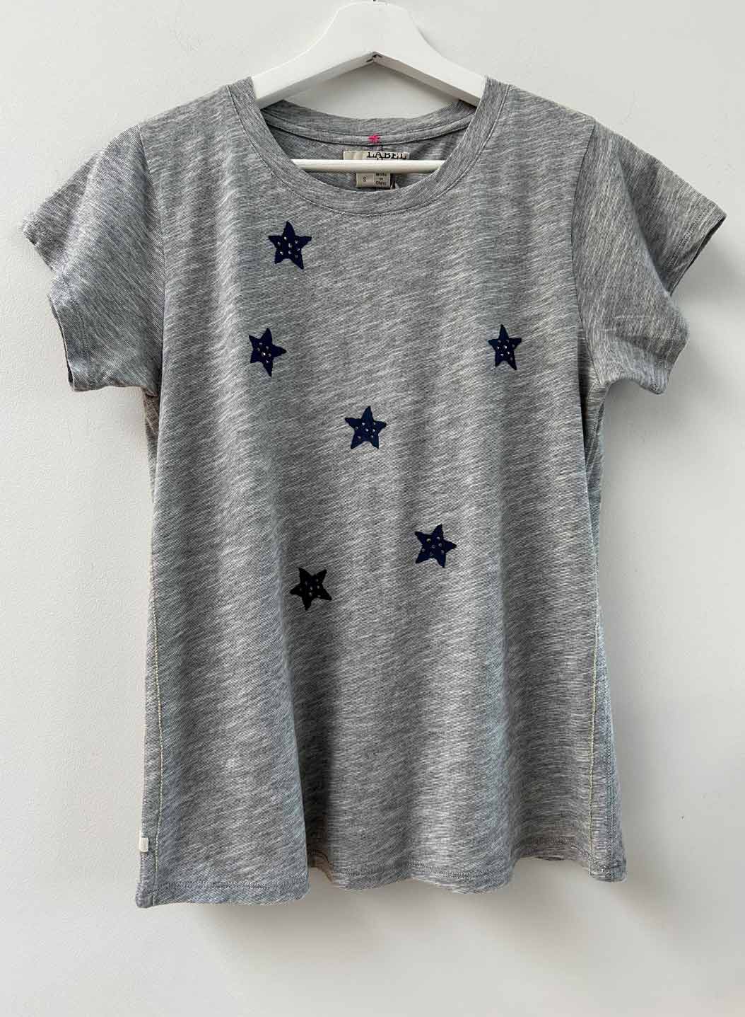 Label + Thread - Ava Graphic Tee - Grey Starburst