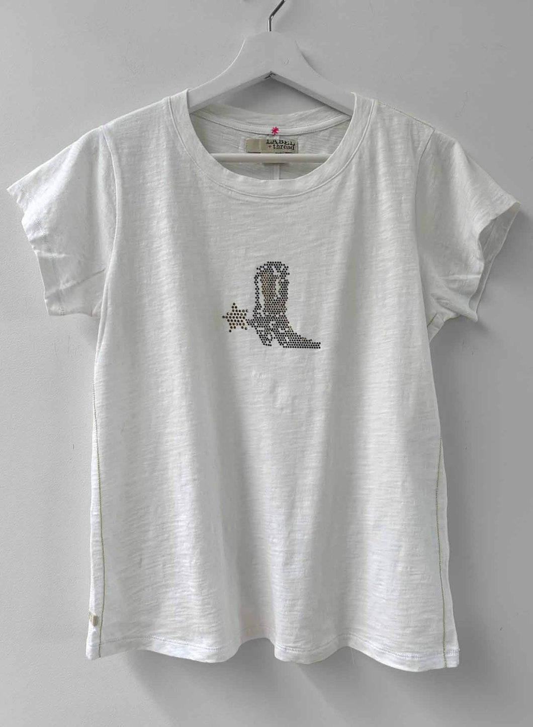 Label + Thread - Ava Graphic Tee - White Boot