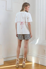 Load image into Gallery viewer, Bikini Graphic Tee - White/Red