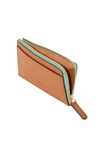 Load image into Gallery viewer, Patent of Heart - Kate Slim Wallet - Tan