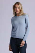 Load image into Gallery viewer, Minnie Rose - Power Crew Neck - Fresco Blue