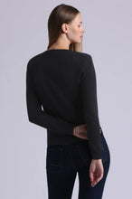 Load image into Gallery viewer, Minnie Rose - Power V Neck - Black