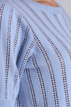 Load image into Gallery viewer, Minnie Rose - Sparkle Short Sleeve Crew - Sky Blue