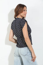Load image into Gallery viewer, Veronica M - Cross Front Peplum Top - Archer
