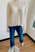 Load image into Gallery viewer, Dear John- Rania - Off White Sweater