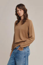 Load image into Gallery viewer, Jungmaven - Bonfire Raglan Sweatshirt - Coffee Bean
