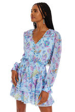 Load image into Gallery viewer, Allison New York - Brooke Dress - Bohemian Floral Light Blue