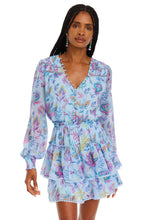Load image into Gallery viewer, Allison New York - Brooke Dress - Bohemian Floral Light Blue
