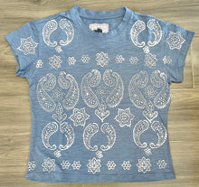 Load image into Gallery viewer, Just Madison - Bandana Tee - Denim