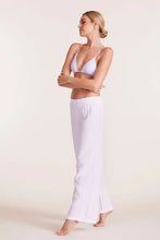 Load image into Gallery viewer, Bobi Smocked Waist Wide Leg Pant - White