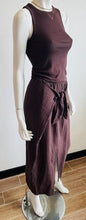 Load image into Gallery viewer, Bobi Faux Sarong Skirt - Umber