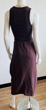 Load image into Gallery viewer, Bobi Faux Sarong Skirt - Umber