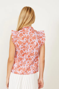 Caballero - Evelyn Top - WoodBlock Floral