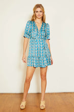 Load image into Gallery viewer, Caballero - Clementine Dress (Reversible) - Kaleidoscope Batik