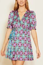 Load image into Gallery viewer, Caballero - Clementine Dress (Reversible) - Kaleidoscope Batik