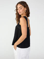 Sanctuary - Lace Insert Cami - Black