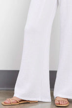 Load image into Gallery viewer, LA Made - Cali Chill Wide Leg Pant - White