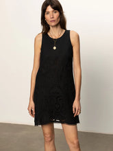 Load image into Gallery viewer, Sanctuary - Embroidered Blooms Dress - Black