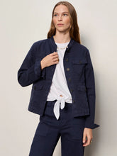 Load image into Gallery viewer, Sanctuary - Ames Military Jacket - Navy