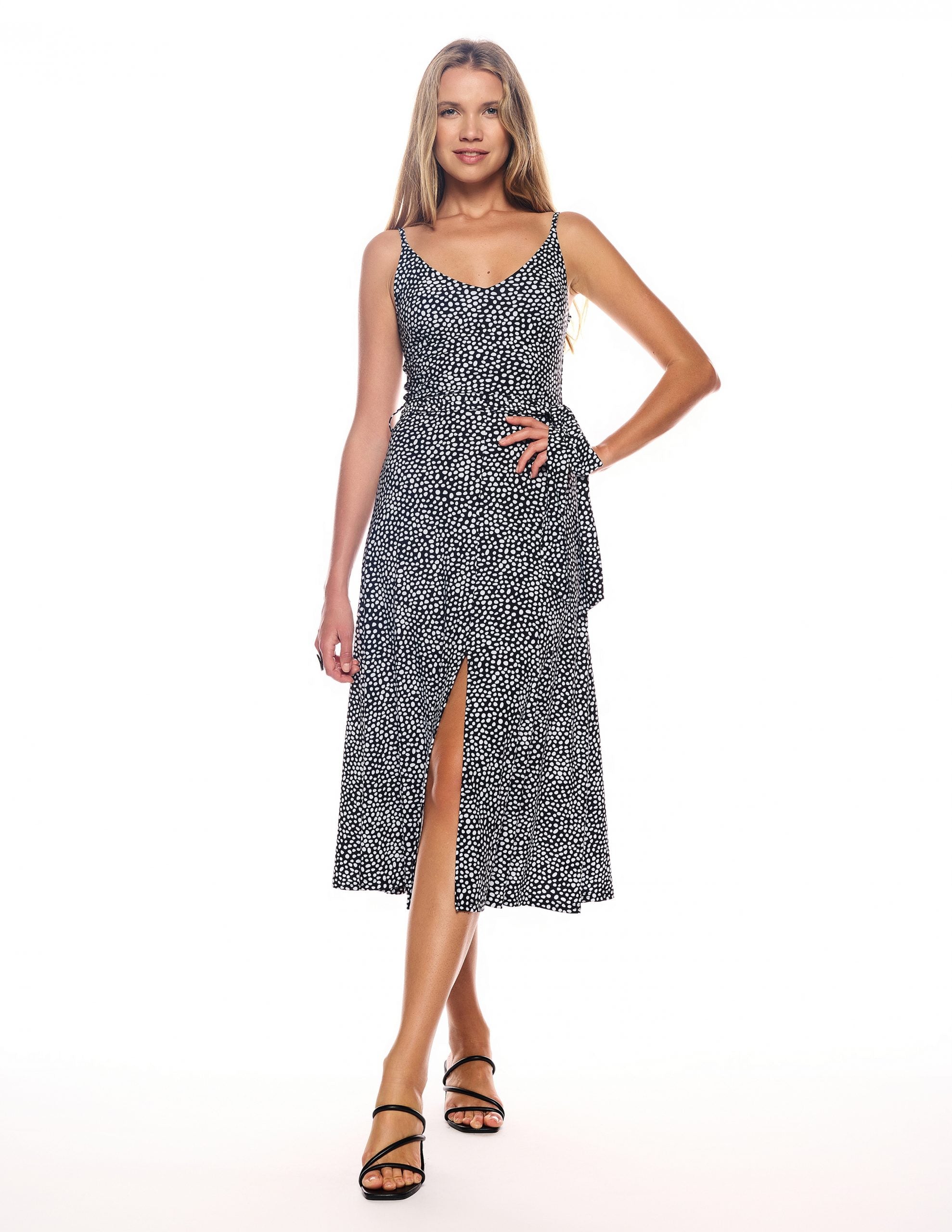 knee length dresses for ladies MO&Co. Women's Floral Print Maxi Cami Dress Floral Size Xs main image 1