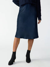 Load image into Gallery viewer, Sanctuary - Everyday Midi Skirt - Navy Reflection