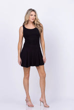 Load image into Gallery viewer, Velvet - Alicia Shirred Dress - Black