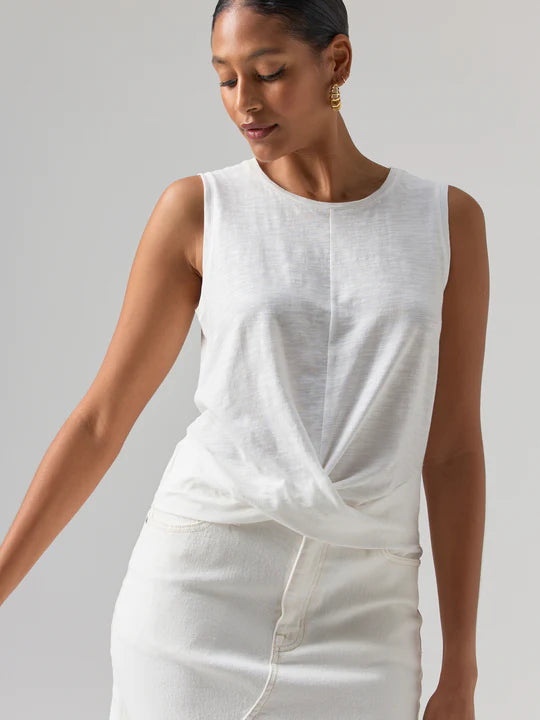 Sanctuary - Twisted Tank - White