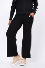 Load image into Gallery viewer, J Society - Thermal Striped Leg Full Pant - Black