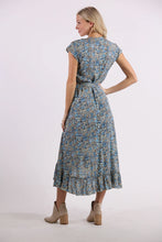 Load image into Gallery viewer, Sea Lustre - Havana Maxi Wrap Dress - Skylight