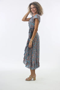 Sea Lustre - Havana Maxi Wrap Dress - Ditsy