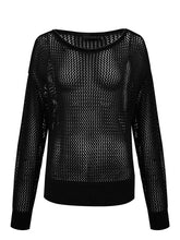 Load image into Gallery viewer, Sanctuary - Open Knit Sweater - Black