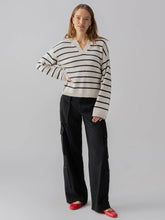 Load image into Gallery viewer, Sanctuary - Chill Vibes Sweater - Chalk Stripe