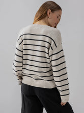 Load image into Gallery viewer, Sanctuary - Chill Vibes Sweater - Chalk Stripe