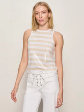 Load image into Gallery viewer, Sanctuary - Summer Shine Sequin Shell - Summer Sand/White