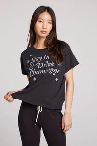 Chaser - Stay in Stars Tee - Black