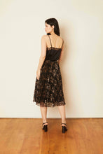 Load image into Gallery viewer, Caballero - Viola Dress - Starry Night Jacquard