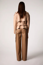 Load image into Gallery viewer, Blue Revival - Charli Crop Trench Coat - Camel