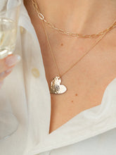 Load image into Gallery viewer, Kenda Kist Third Eye Heart Necklace