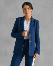 Load image into Gallery viewer, Care Tucker - Morrison Blazer - Sailor Blue