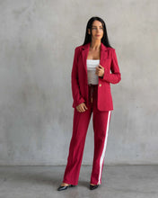 Load image into Gallery viewer, Care Tucker - Morrison Blazer - Bordeaux