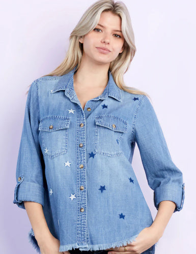 Billy T - Denim Stars - Blue