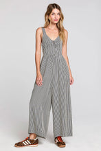 Load image into Gallery viewer, Saltwater Luxe - Stripe Jumper - Black/Cream