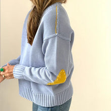 Load image into Gallery viewer, Kerri Rosenthal - Frenchy V-Neck Sweater - French Blue