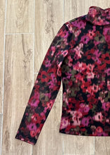 Load image into Gallery viewer, Sanctuary- L/S Mesh Mock Neck Top- Berry Glow