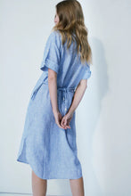 Load image into Gallery viewer, Melissa Nepton - Gana Dress - Slub Stripe