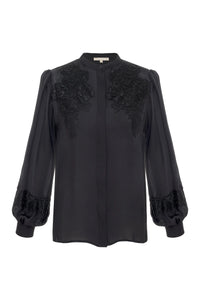 Gold Hawk - Amour Lace Top - Black