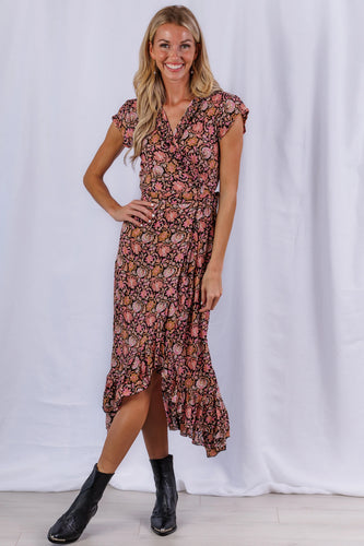 Sea Lustre - Havana Maxi Wrap Dress - Zuri